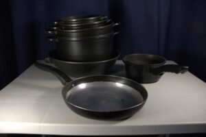 Black Non-Stick Cookware Set