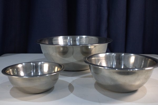 Stainless Steel Mixing Bowls & Tumbler Set