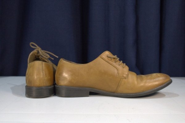 Woolworths Men's Brown Leather Dress Shoes