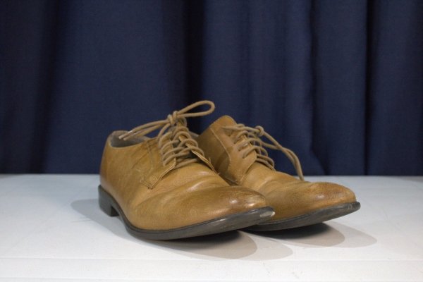 Woolworths Men's Brown Leather Dress Shoes